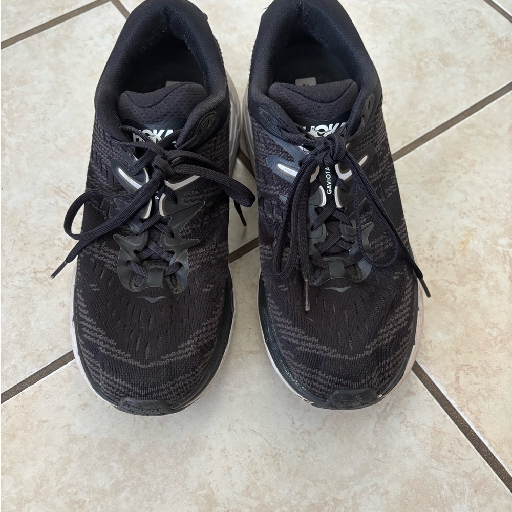 Hoka One Gaviota Black Running Shoes